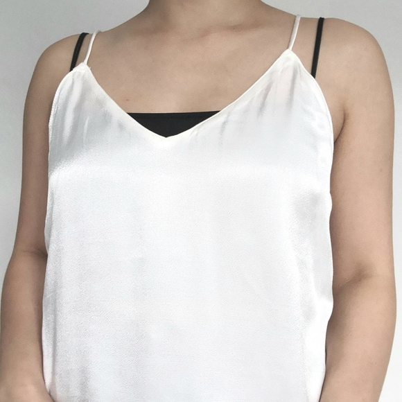 DO×BE white camisoles tank Sleeveless lace top size S New - Picture 6 of 7